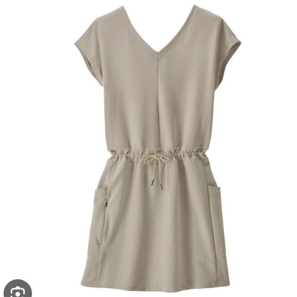 Patagonia Roaming Mini Dress in Cream - Picture 1 of 7